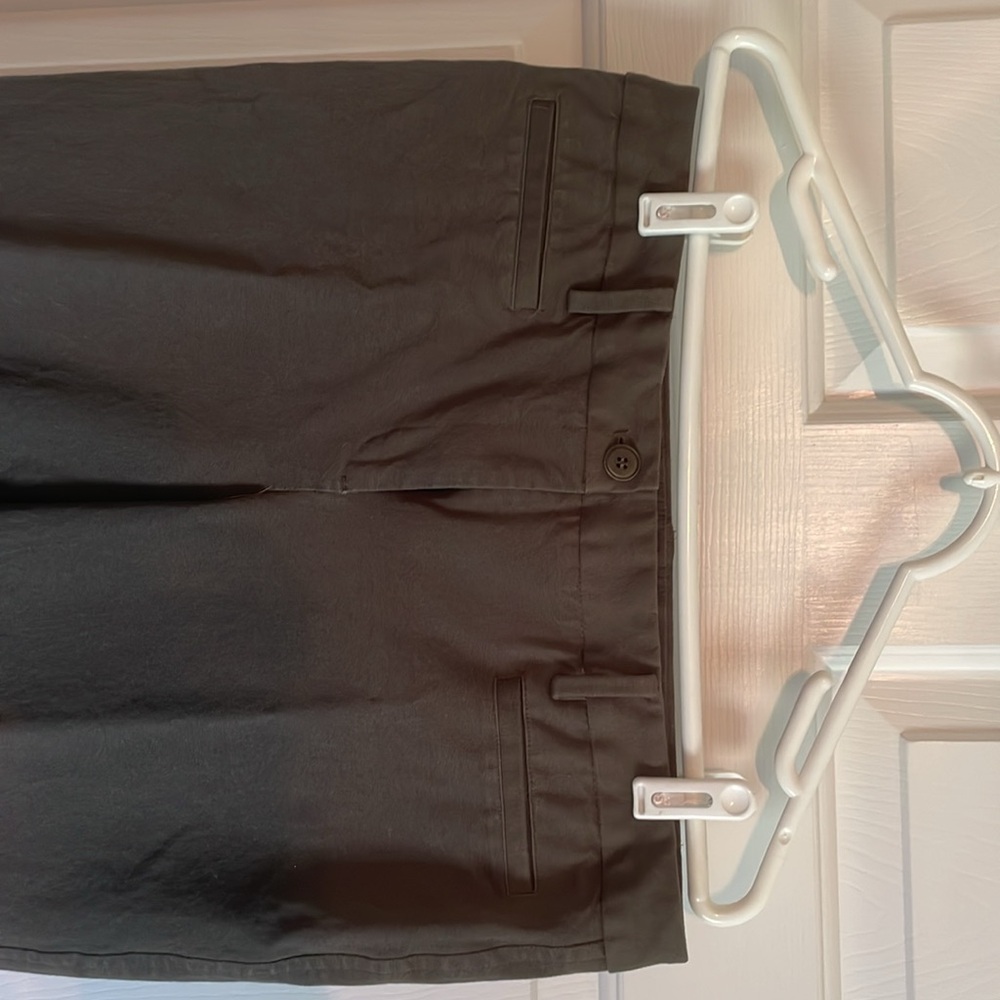 Talbots Army Green Slacks. - Picture 2 of 5